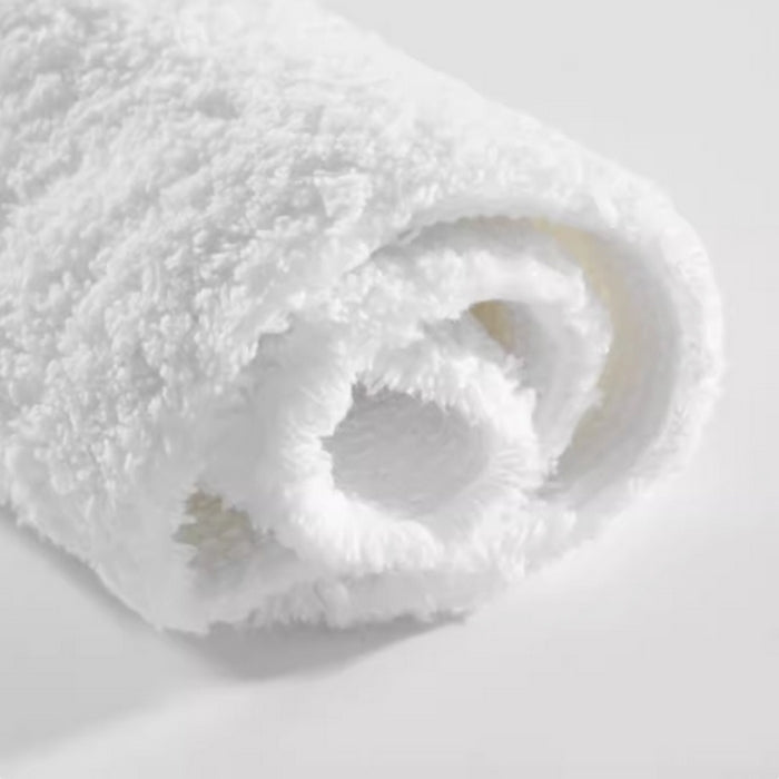 Classic White / Gentleman’s Grey Cotton Shag Mat – 450-1,200 gsm, 40×60 / 50×80 / 60×90 cm, Thick & Absorbent, Non-Slip Backing, Custom Size ≥100 pcs