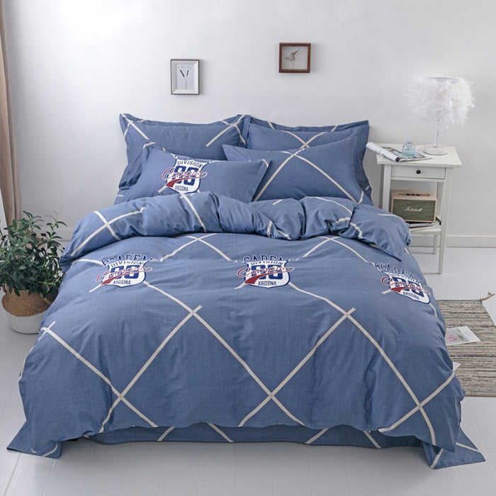 100% Cotton Bed Sheet Set 1.5 m | Pre-shrunk 128×68 | Tropical Leaf Print | AB-Design | Machine-Wash 80 ℃ | DDP 7-12 Days