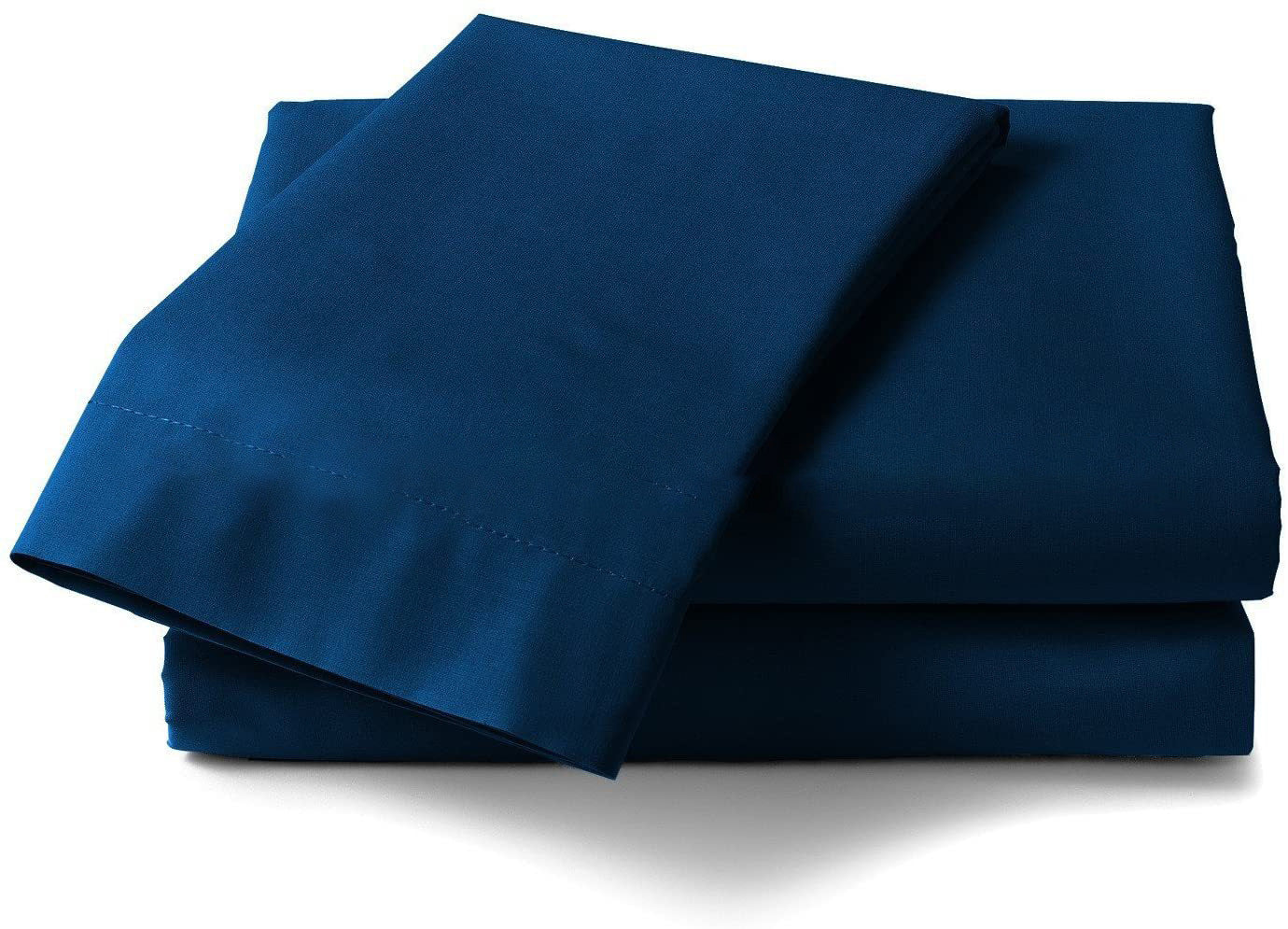 300TC Cotton Solid 4-Piece Bedding Set | Deep-Pocket Fitted Sheet MOQ 50 pcs