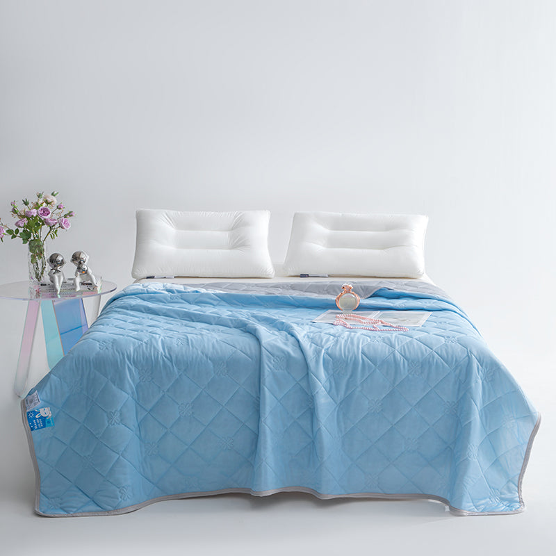 Cool-Feel Tencel™ Summer Blanket – Grade A Baby-Safe Fabric, 120 gsm Breathable Fill, Cooling Touch for Hot Nights, 150×200 cm, OEKO-TEX, Perfect for Mum & Baby