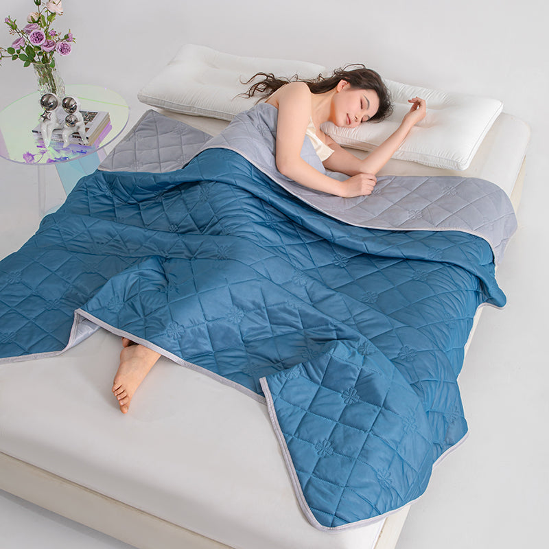 Cool-Feel Tencel™ Summer Blanket – Grade A Baby-Safe Fabric, 120 gsm Breathable Fill, Cooling Touch for Hot Nights, 150×200 cm, OEKO-TEX, Perfect for Mum & Baby