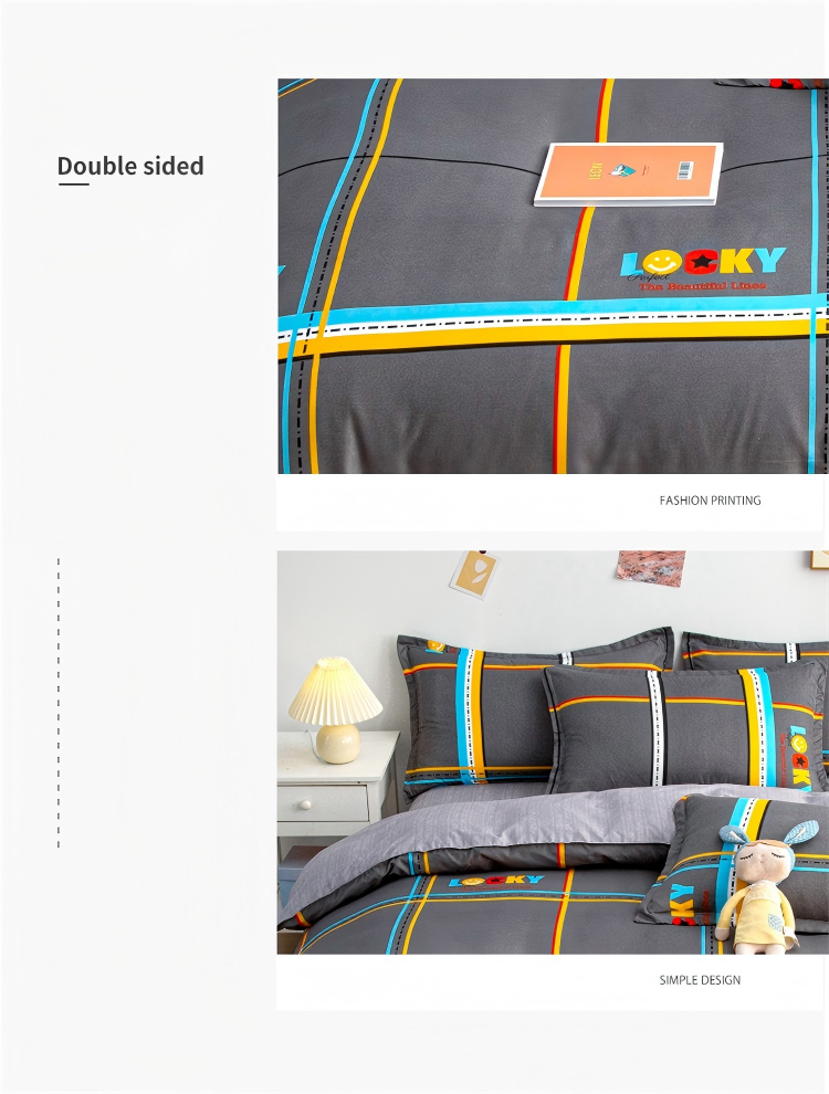 Aloe-Infused Microfiber 4-PC Bedding Set – Cooling Silky-Soft Sheet & Pillowcase Pack, 16" Deep-Pocket
