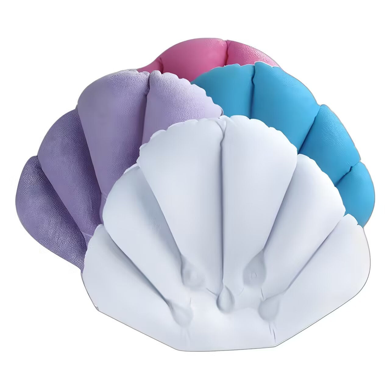 Suction-Cup Bath Pillow | Spa-Grade 3D Air Mesh | Super-Strong Grips | Ergonomic Neck & Back Support | Machine-Washable | 32×25 cm