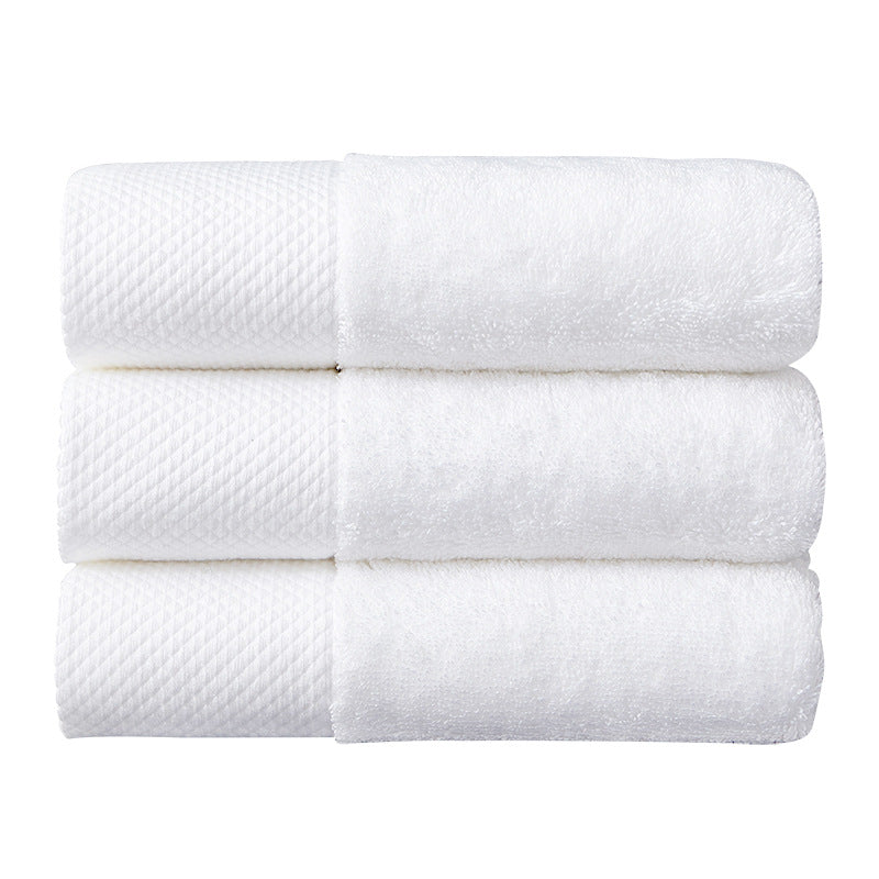 Platinum Satin-Border Hotel Towel Set – 60 g 33×33 cm Face Cloth, 180 g 40×80 cm Hand Towel, 800 g 80×160 cm Bath Towel, 100% Cotton, 600 gsm, Luxury Hotel & Spa Quality