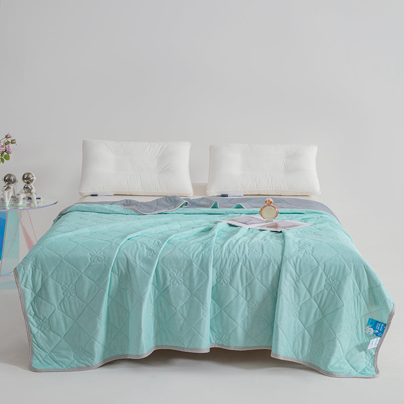 Cool-Feel Tencel™ Summer Blanket – Grade A Baby-Safe Fabric, 120 gsm Breathable Fill, Cooling Touch for Hot Nights, 150×200 cm, OEKO-TEX, Perfect for Mum & Baby