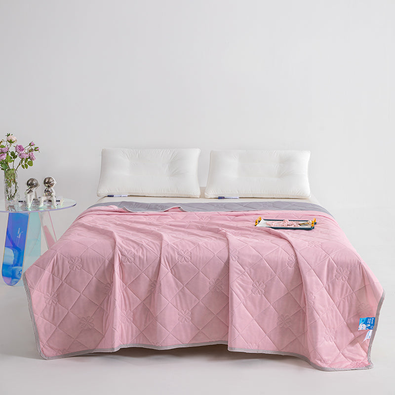 Cool-Feel Tencel™ Summer Blanket – Grade A Baby-Safe Fabric, 120 gsm Breathable Fill, Cooling Touch for Hot Nights, 150×200 cm, OEKO-TEX, Perfect for Mum & Baby