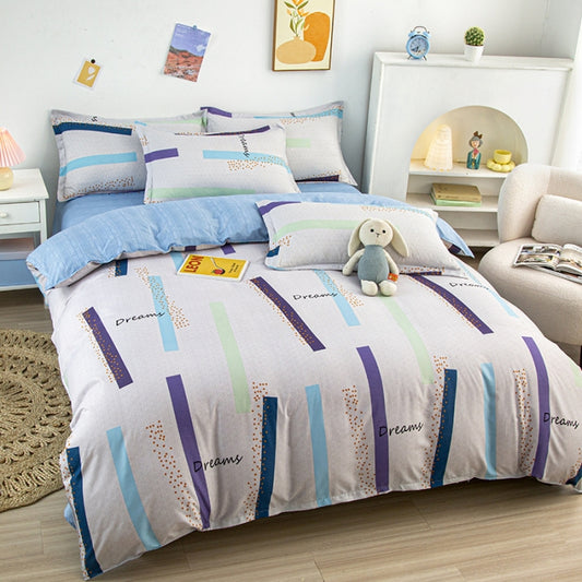 Aloe-Infused Microfiber 4-PC Bedding Set – Cooling Silky-Soft Sheet & Pillowcase Pack, 16" Deep-Pocket